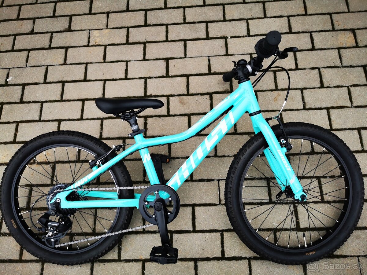 Predám detsky bicykel GHOST 20 Aluminium