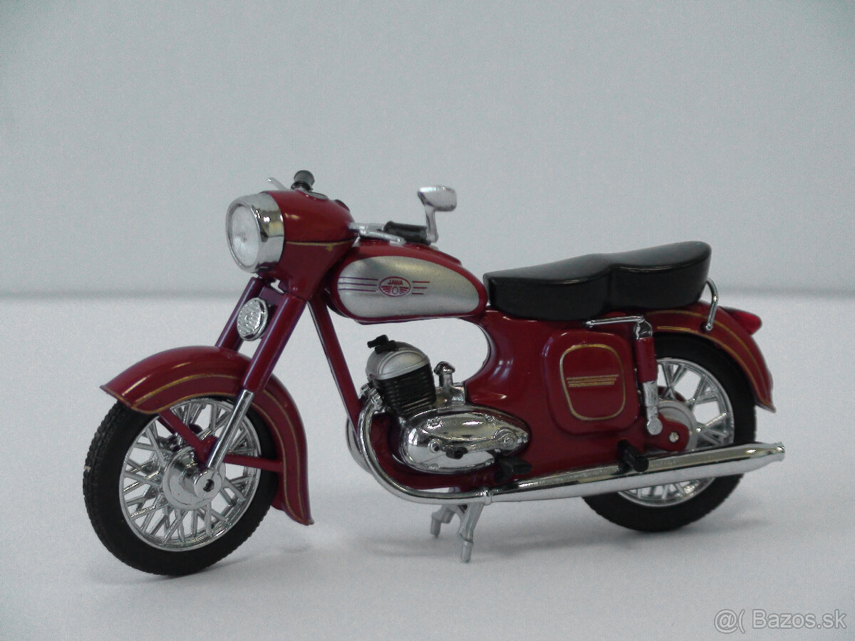 Jawa 354, model motorky od Atlasu 1:24 (nie 1:43)