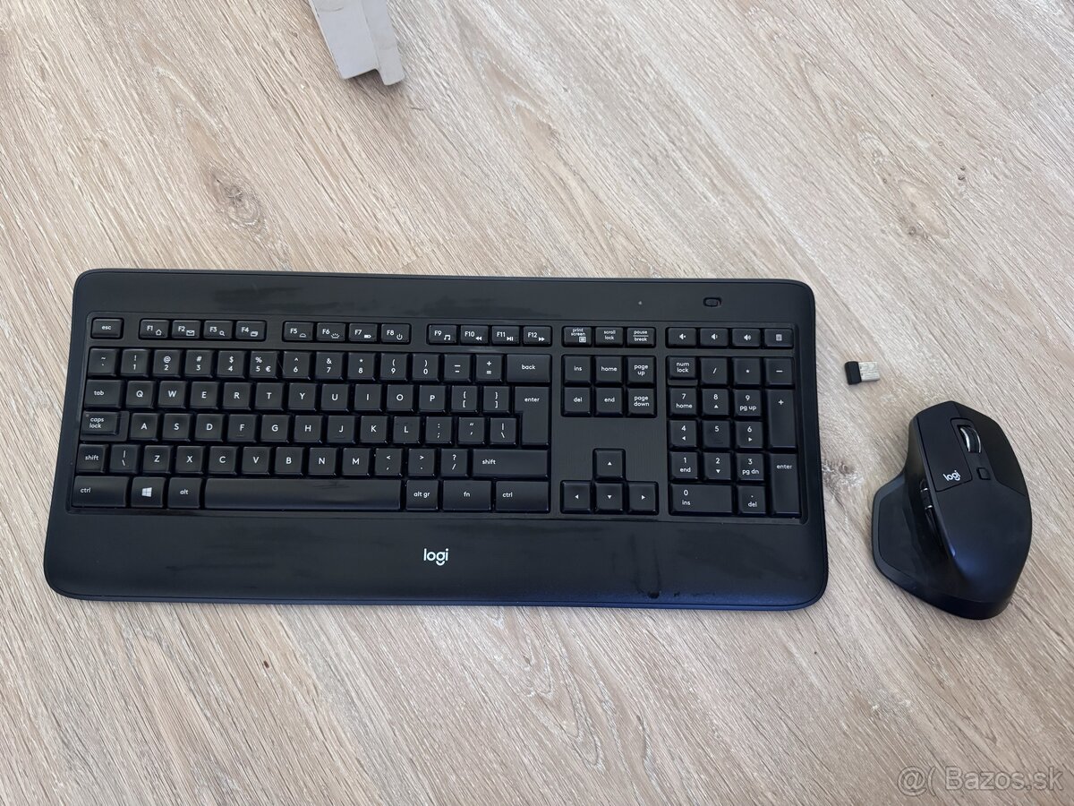 Logitech set MX master + klávesnica k800