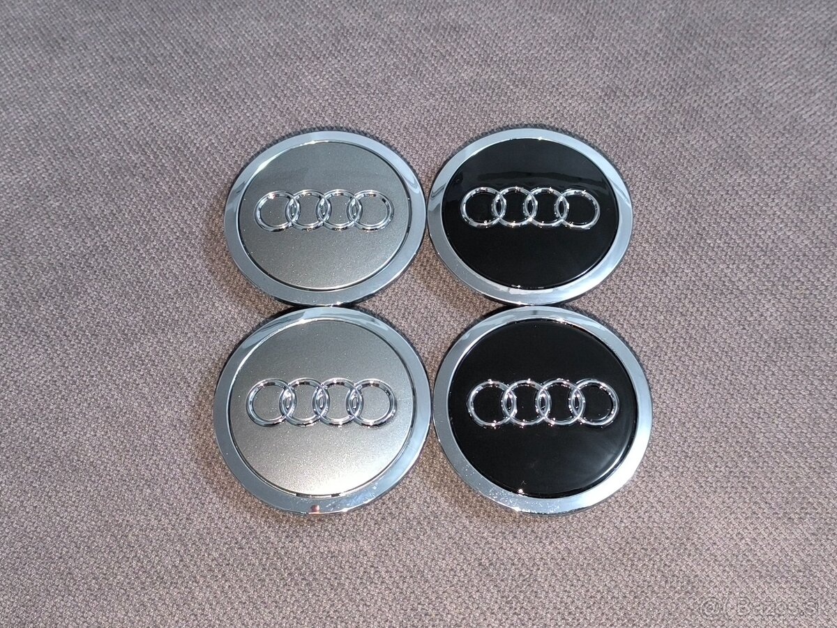 Stredové krytky Audi 69mm 4ks ( sada)