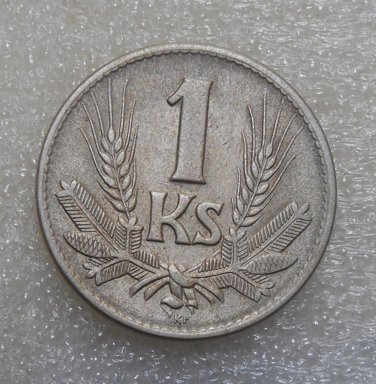 Mince: 1 Koruna 1941 Top stav - Slovenský štát 1939-1945