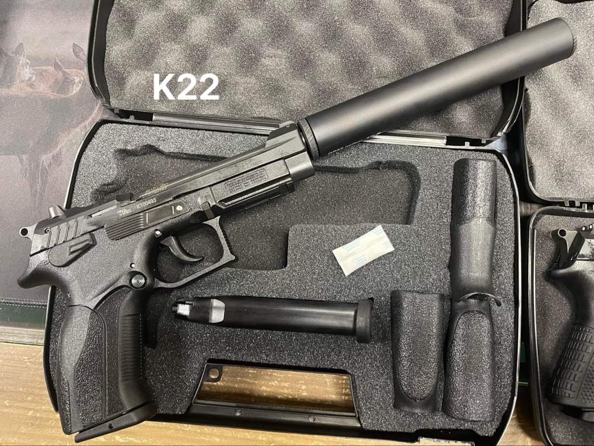 Grand power K22 a CP22 + tlmic GP 22lr