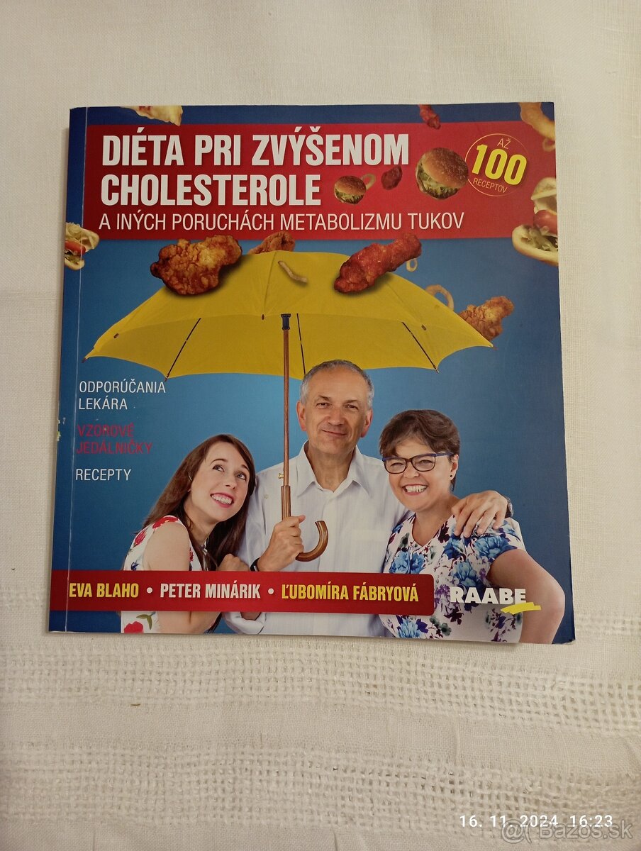 P.Minarik, Ľ.Fábryová,E.Blaho-Diéta pri zvýšenom cholesterol