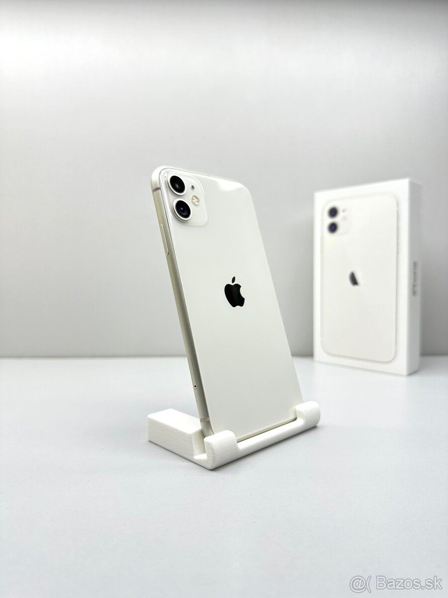 iPhone 11 128GB WHITE NOVÁ BATÉRIA PRÍSLUŠENSTVO