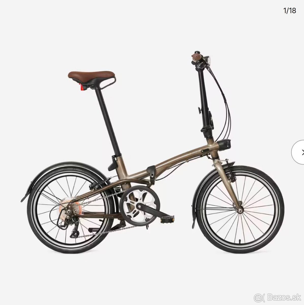 Kúpim skladací bicykel skladačka btwin oxylane tern fold