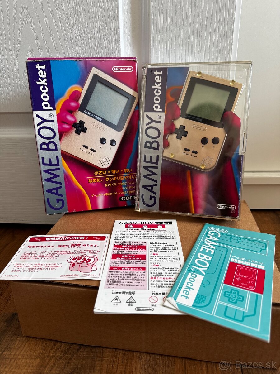 Game Boy Pocket Gold Edition