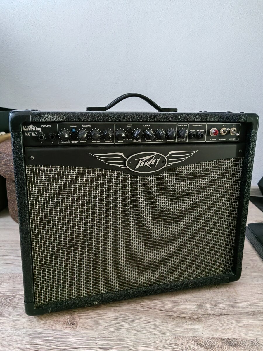 Peavey ValveKing 112 gitarové kombo s nožným prepínačom