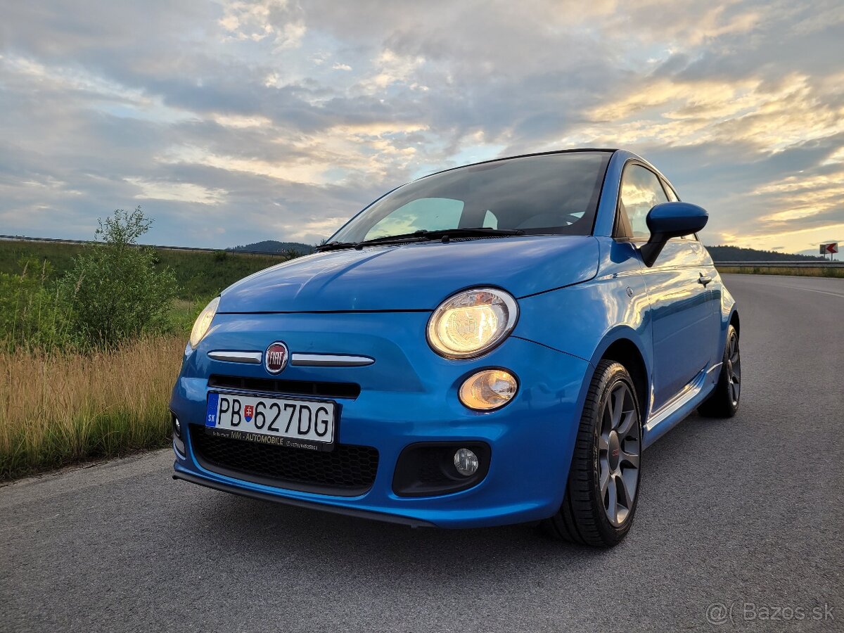 FIAT 500 S( Cabrio)1,2 benzín