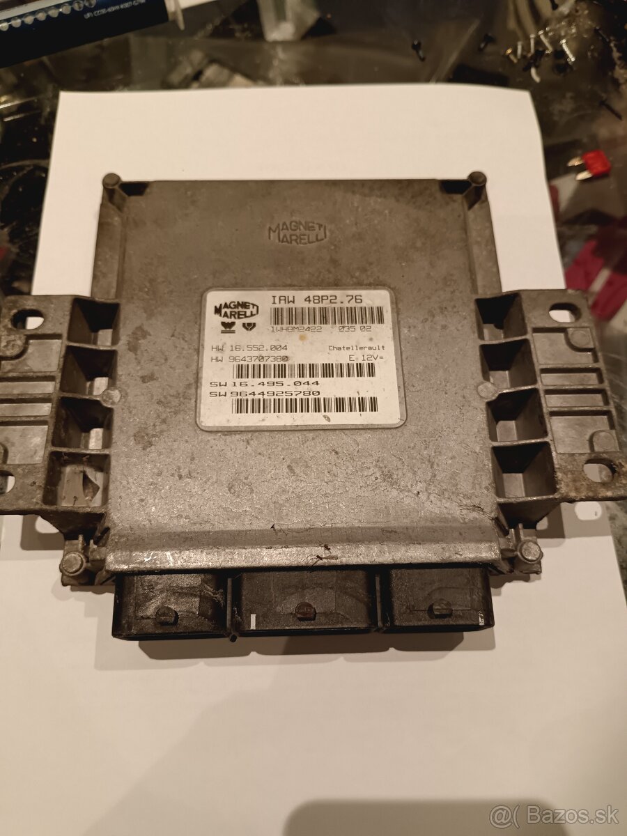 Peugeot 206 ECU+IMMO chip