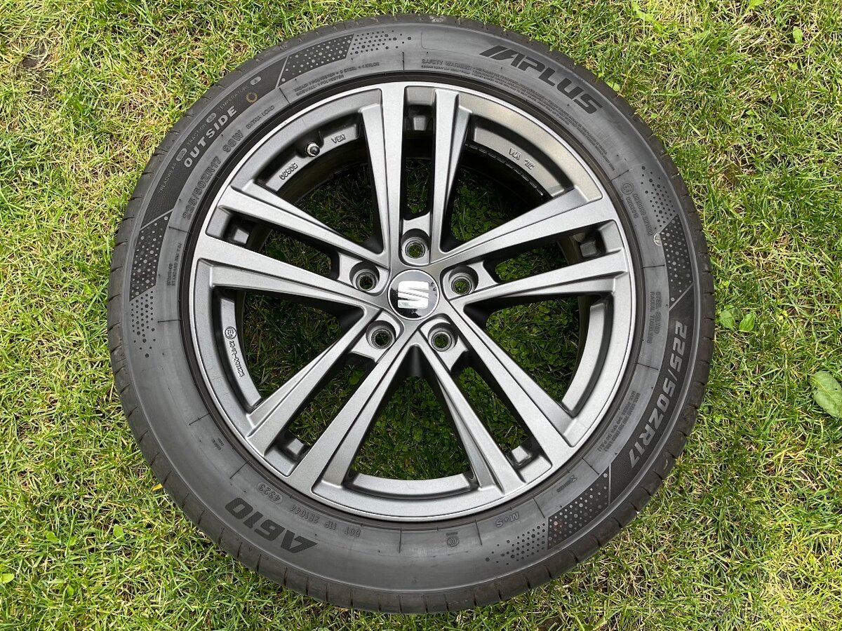 Disky + gumy VW Sharan - Seat 225/50 R17