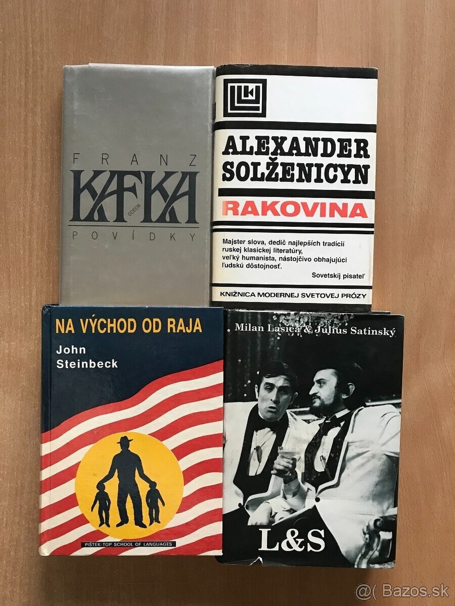 Kafka, Solženicyn, Steinbeck, Lasica + Satinský