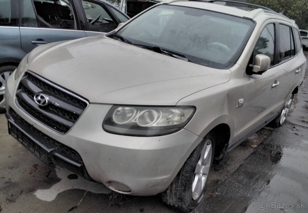 HYUNDAI SANTA FE 2.2 CRDI 2007 4x4 predám MOTOR D4EB,  5 RYC