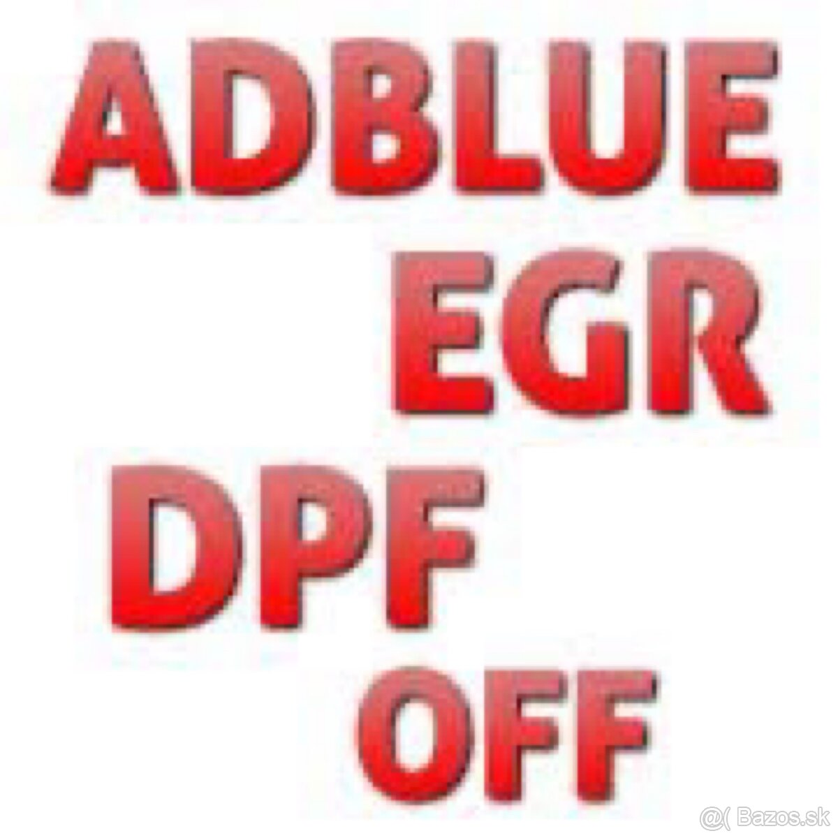 Adblue Dpf Egr Tva