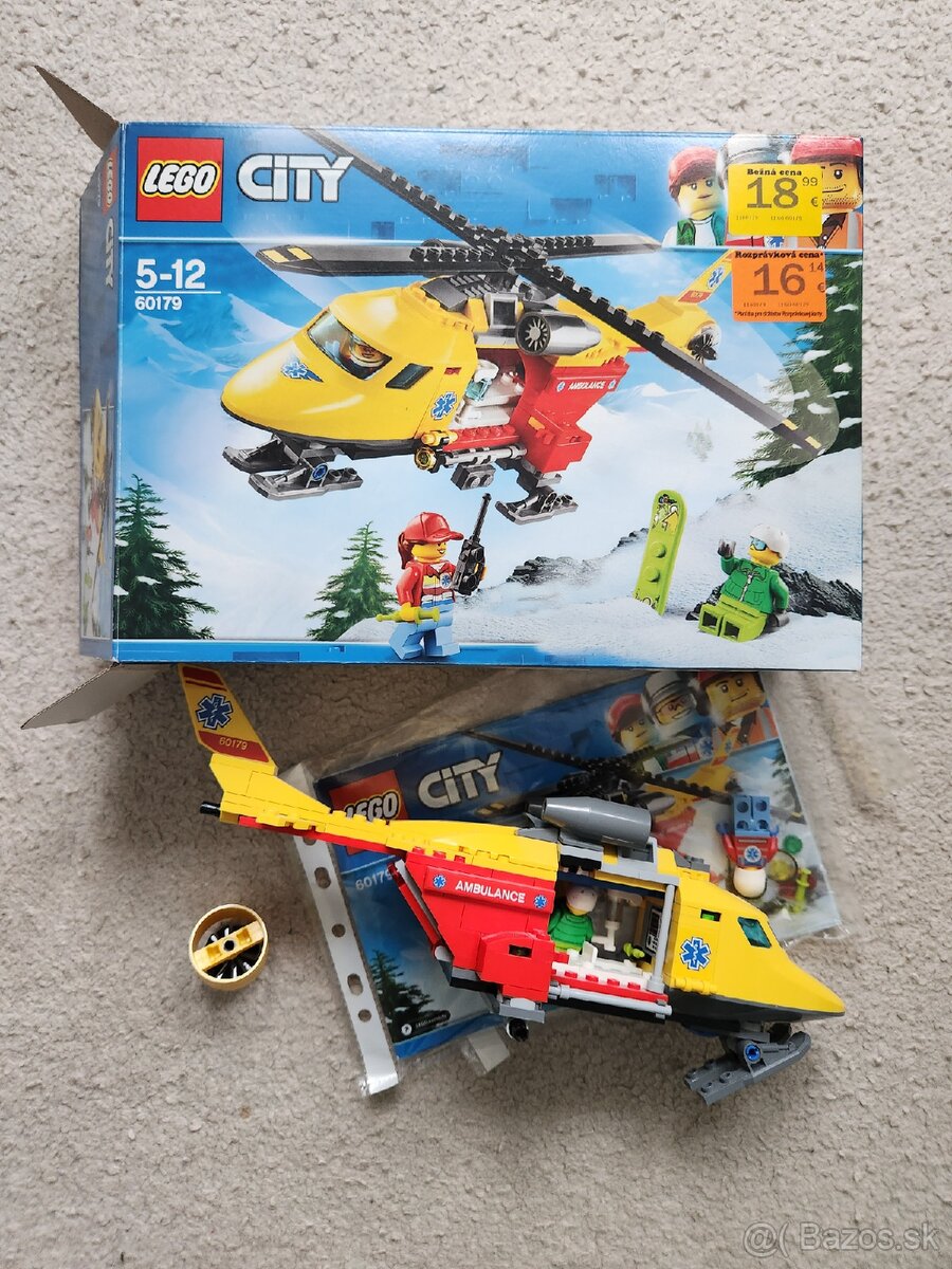 LEGO City 60179 Záchranársky vrtuľník