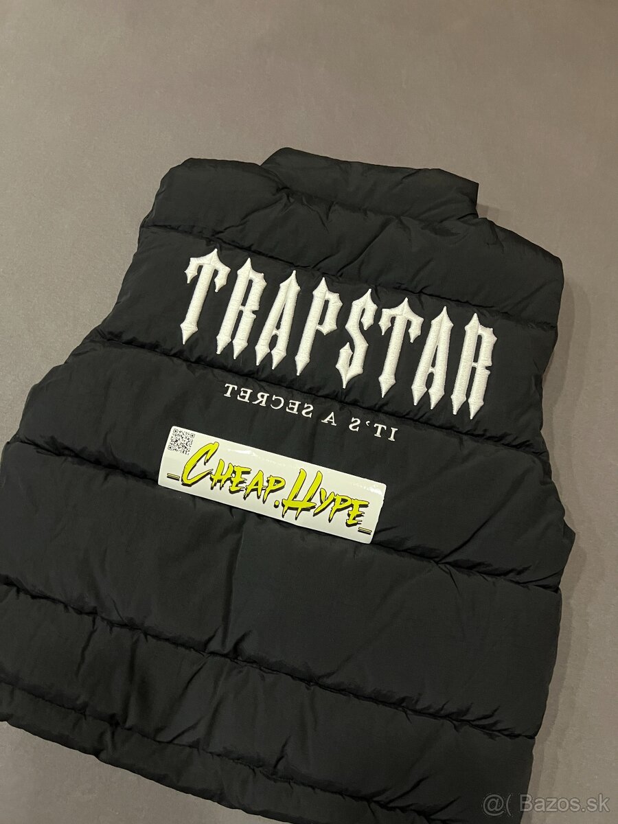 Trapstar Decoded Gilet Black/White