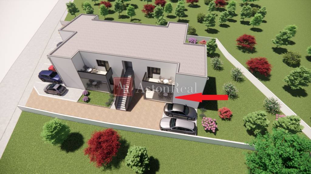 IBA U NÁS Moderný appt. 3+kk (S7), 65,15m2, prízemie,Zaton,C