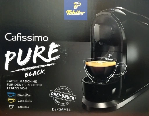 Predam tento novy kavovar Cafissimo Pure Black