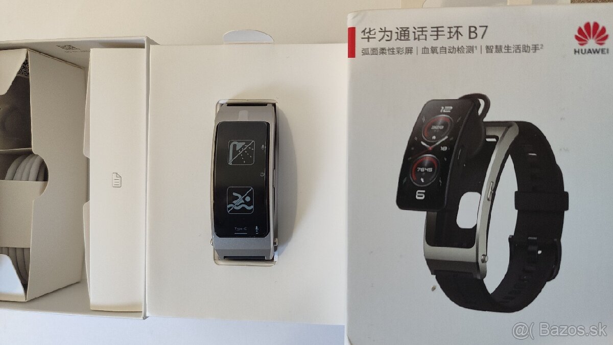 Huawei TalkBand B7, Android a iPhone