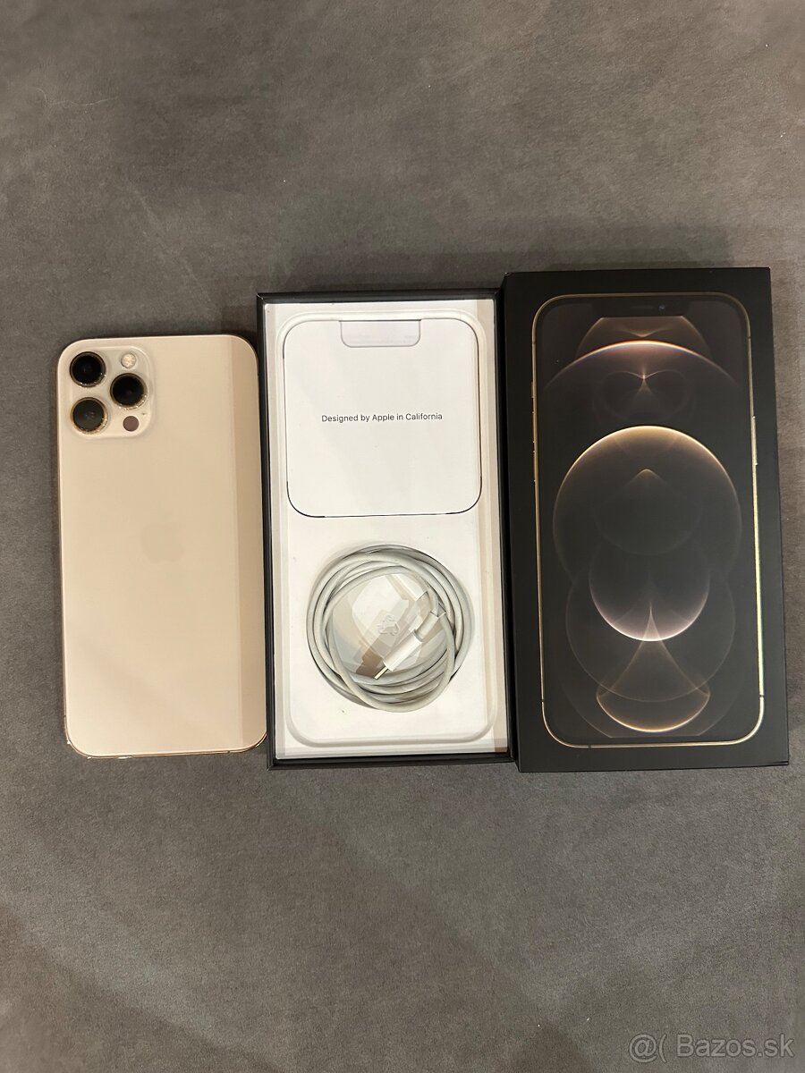 Iphone 12pro max 256gb gold