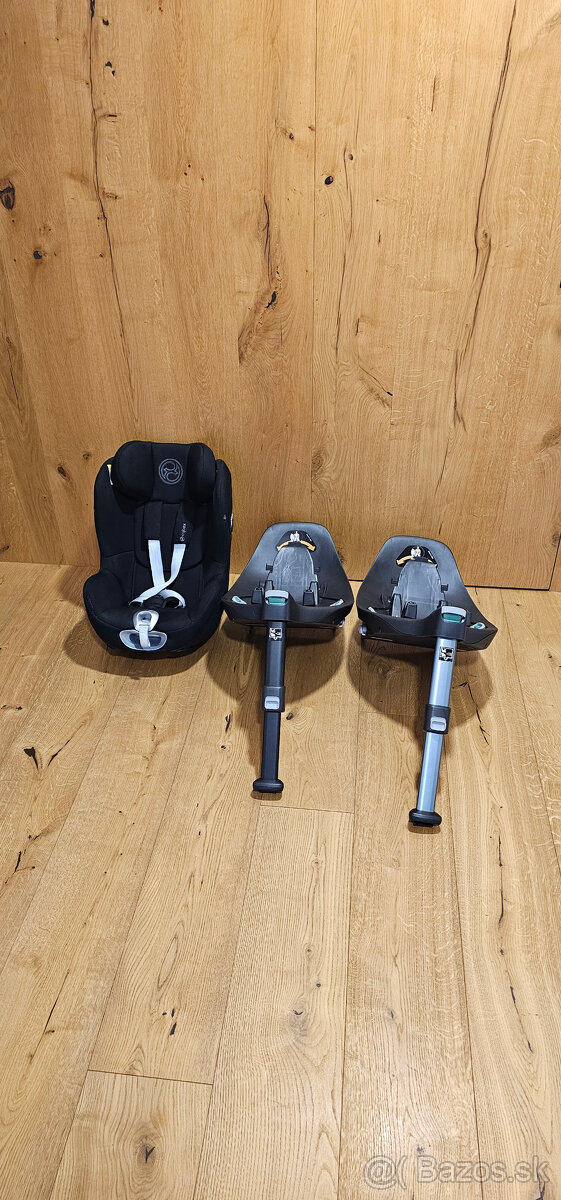 Detská sedačka cybex sirona z2 i size plus deep black