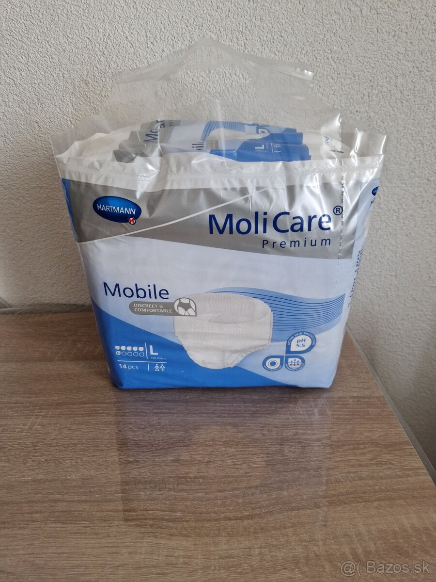 Molicare premium nohavicky L