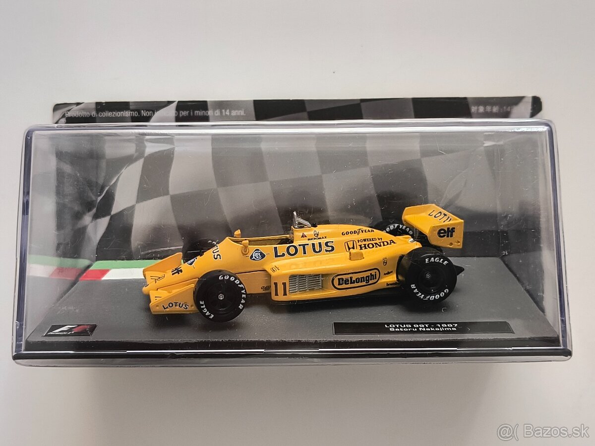 F1 - Lotus 99T - 1987 - Satoru Nakajima - 1:43