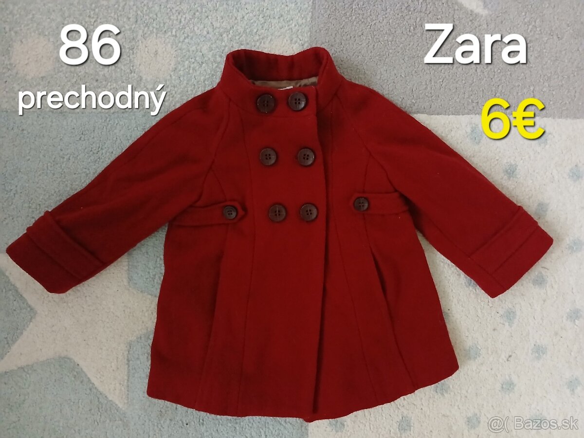 Prechodny dievcensky kabat 86 Zara