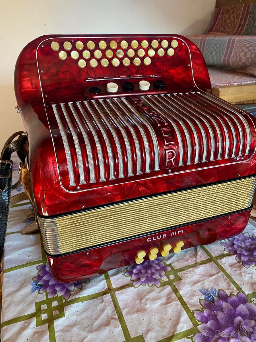 Heligonka Harmonika Hohner CF