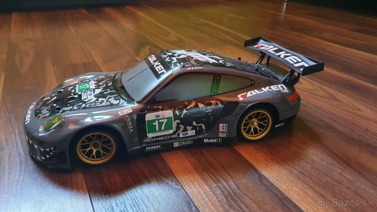 Hpi rs4 sport 3 flux porsche falken rc auto 1:10