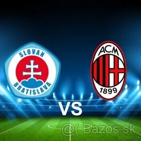 CHAMPIONS LEAGUE -- SLOVAN vs AC MILANO    100 % garancia