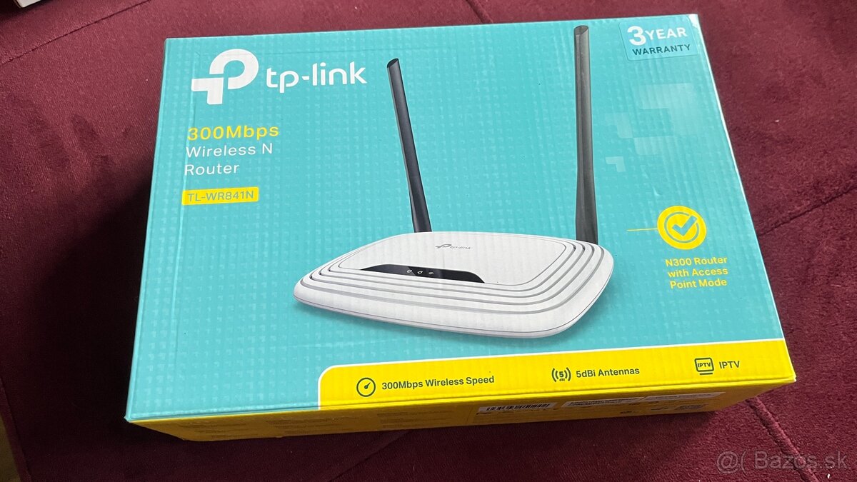 Predám Wifi router TP-LINK TL-WR841N