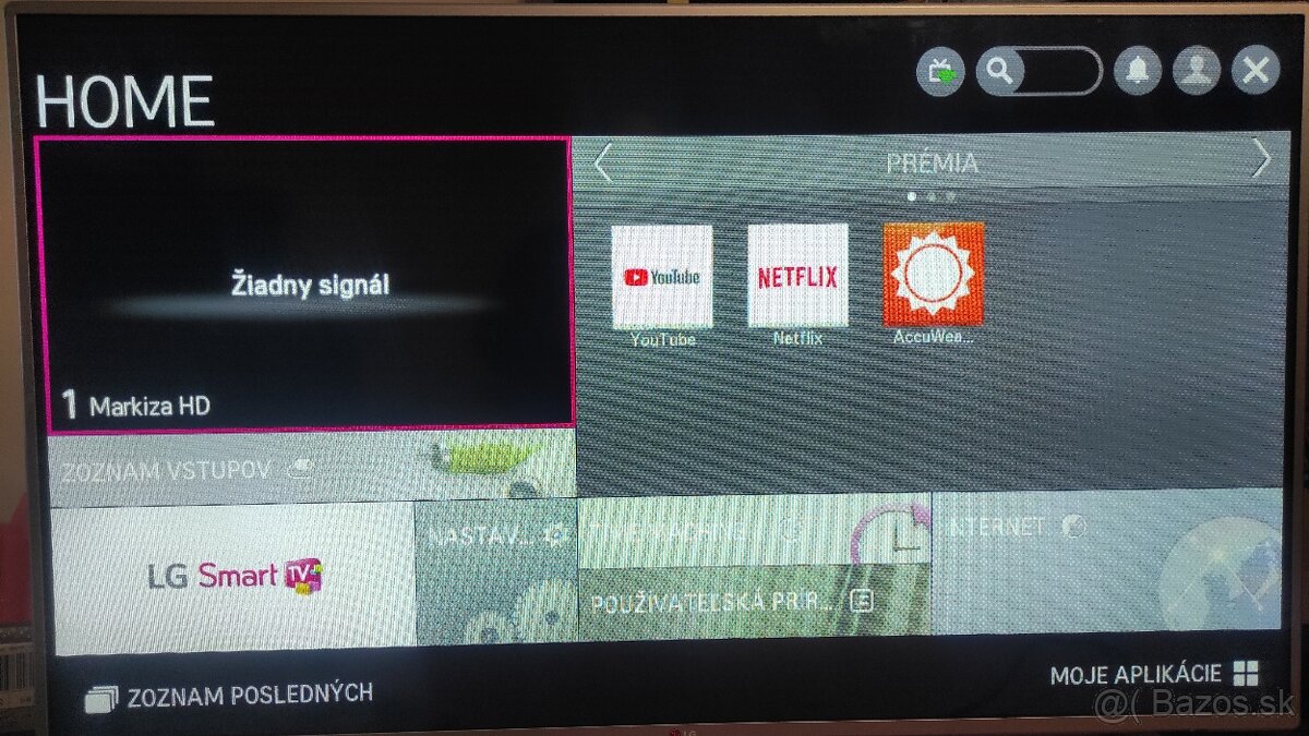 Predám FullHD SMART TV LG50LB580V wifi (125cm)