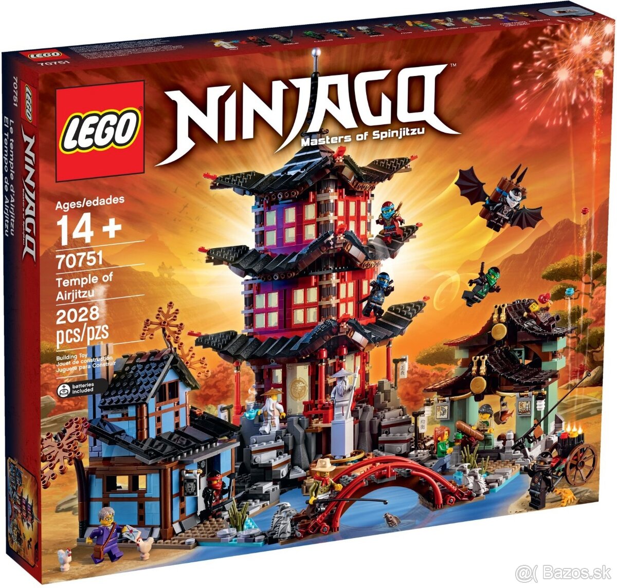 Lego Ninjago 70751 Temple of Airjitzu