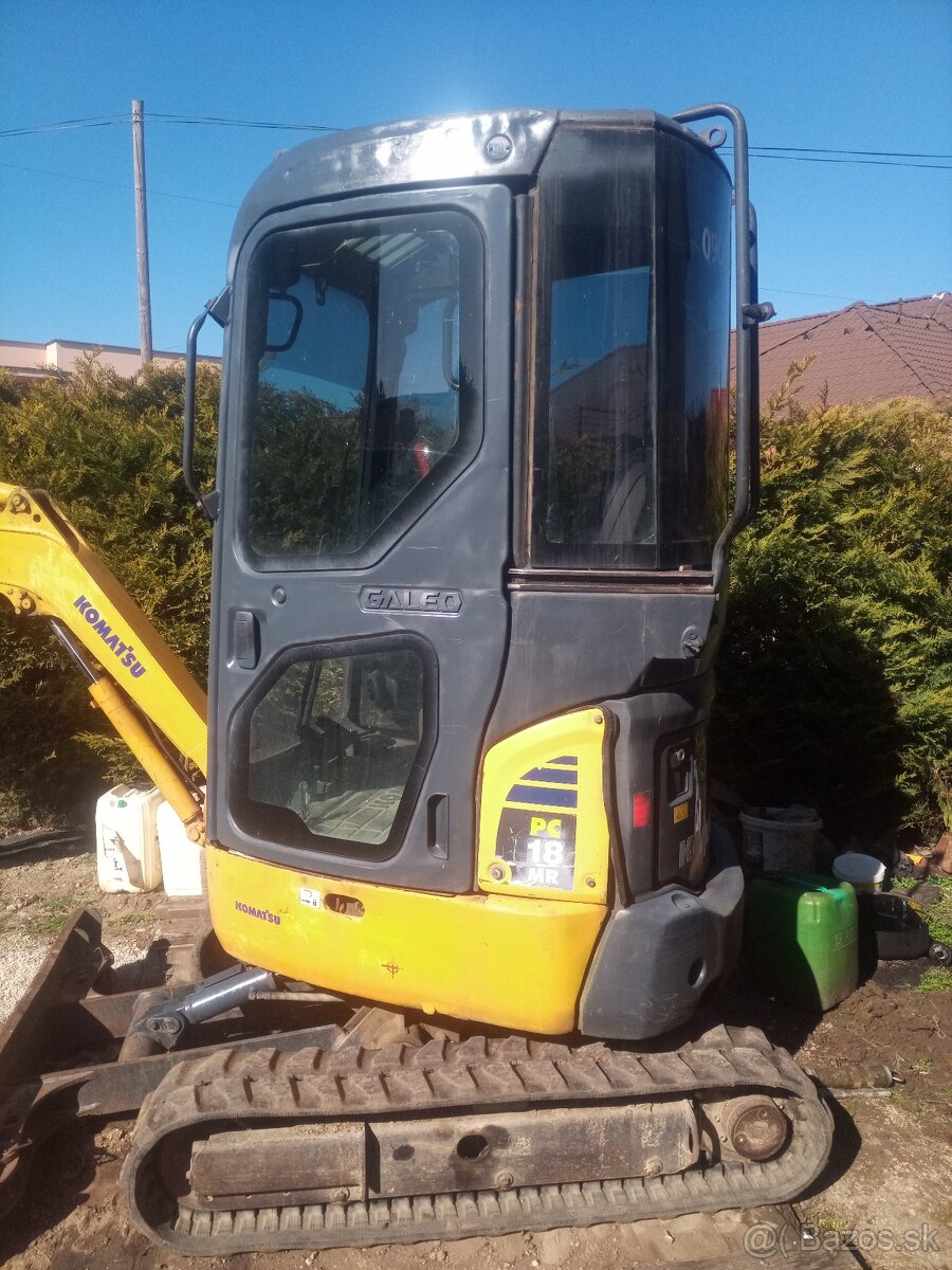 minibager Komatsu PC18 mr