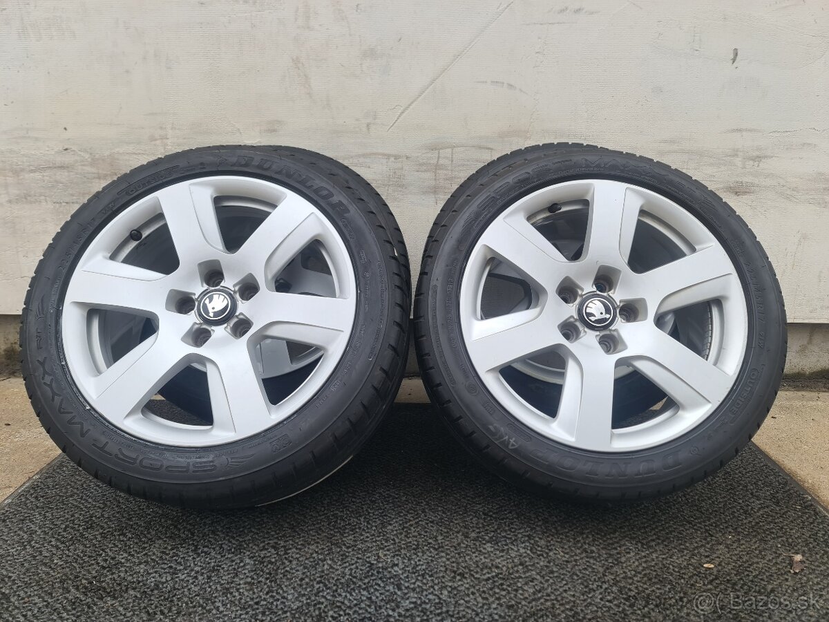 LETNA SADA 5X112 R17 + PNEU 225/45 R17