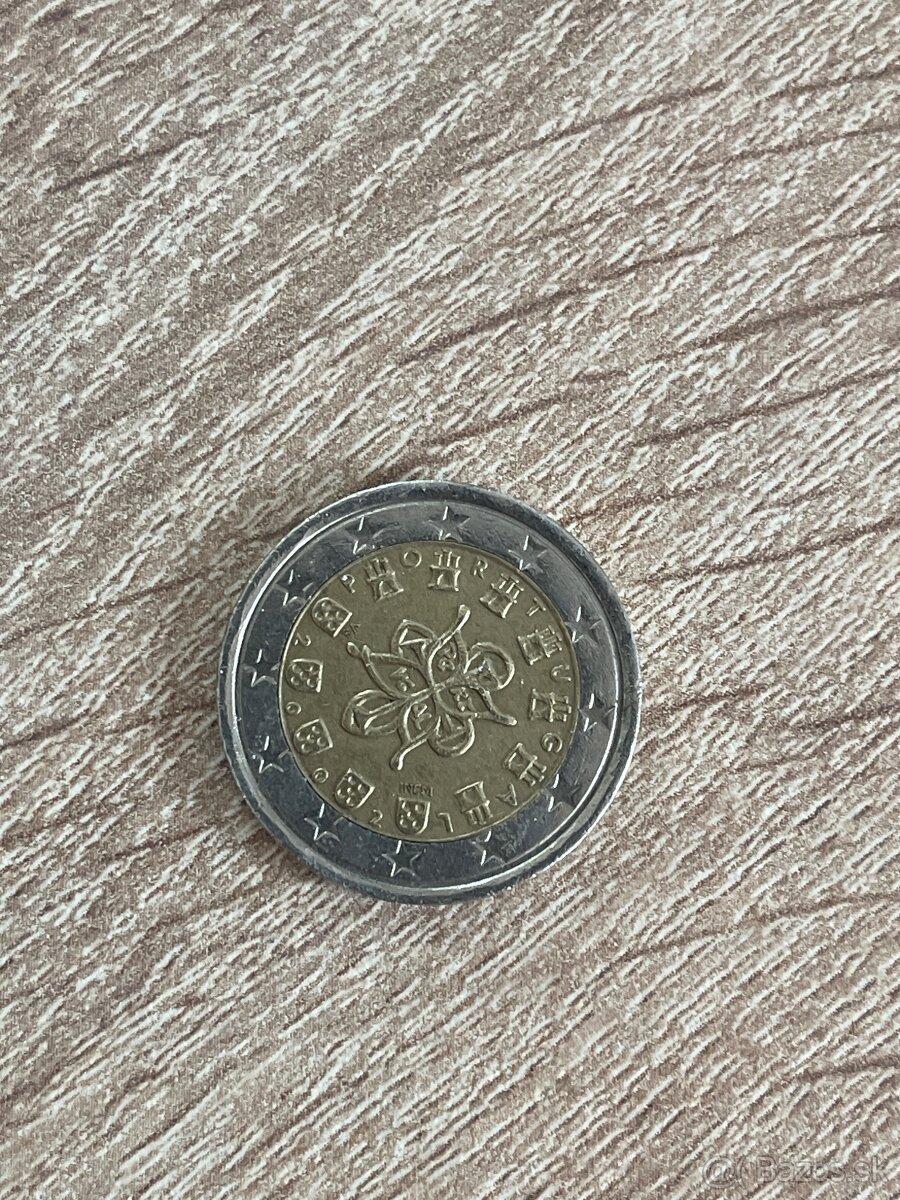 2€ mince portugal 2002/2003