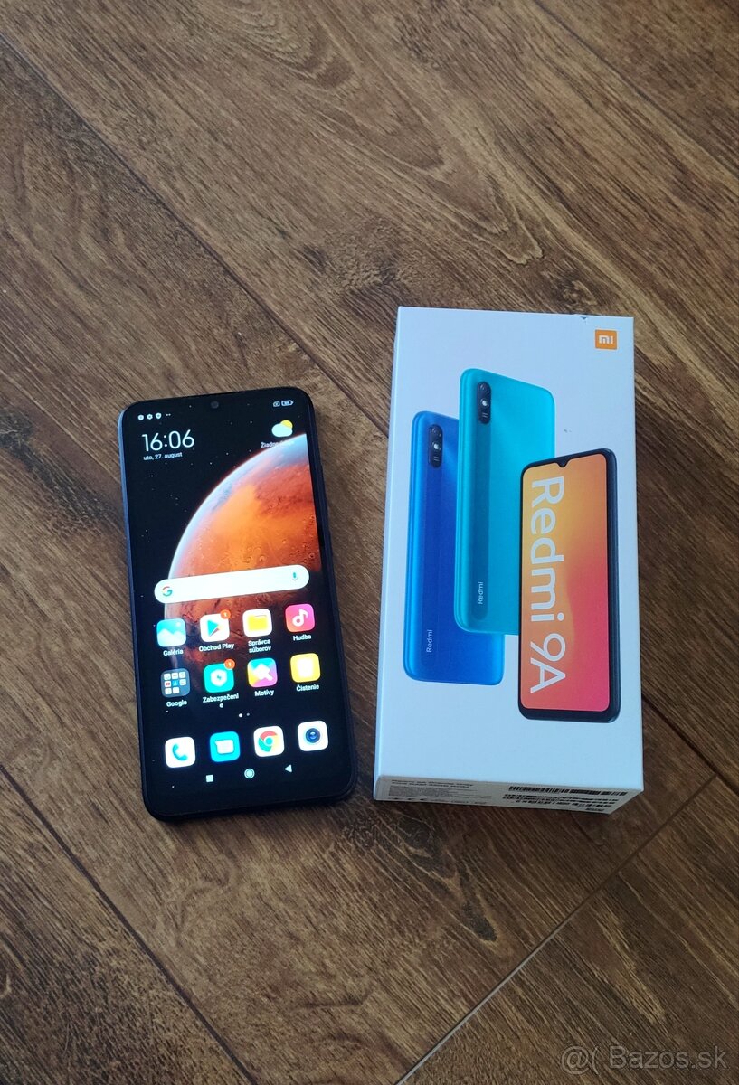 Xiaomi Redmi 9A 2GB/32GB sivy (plna vybava)