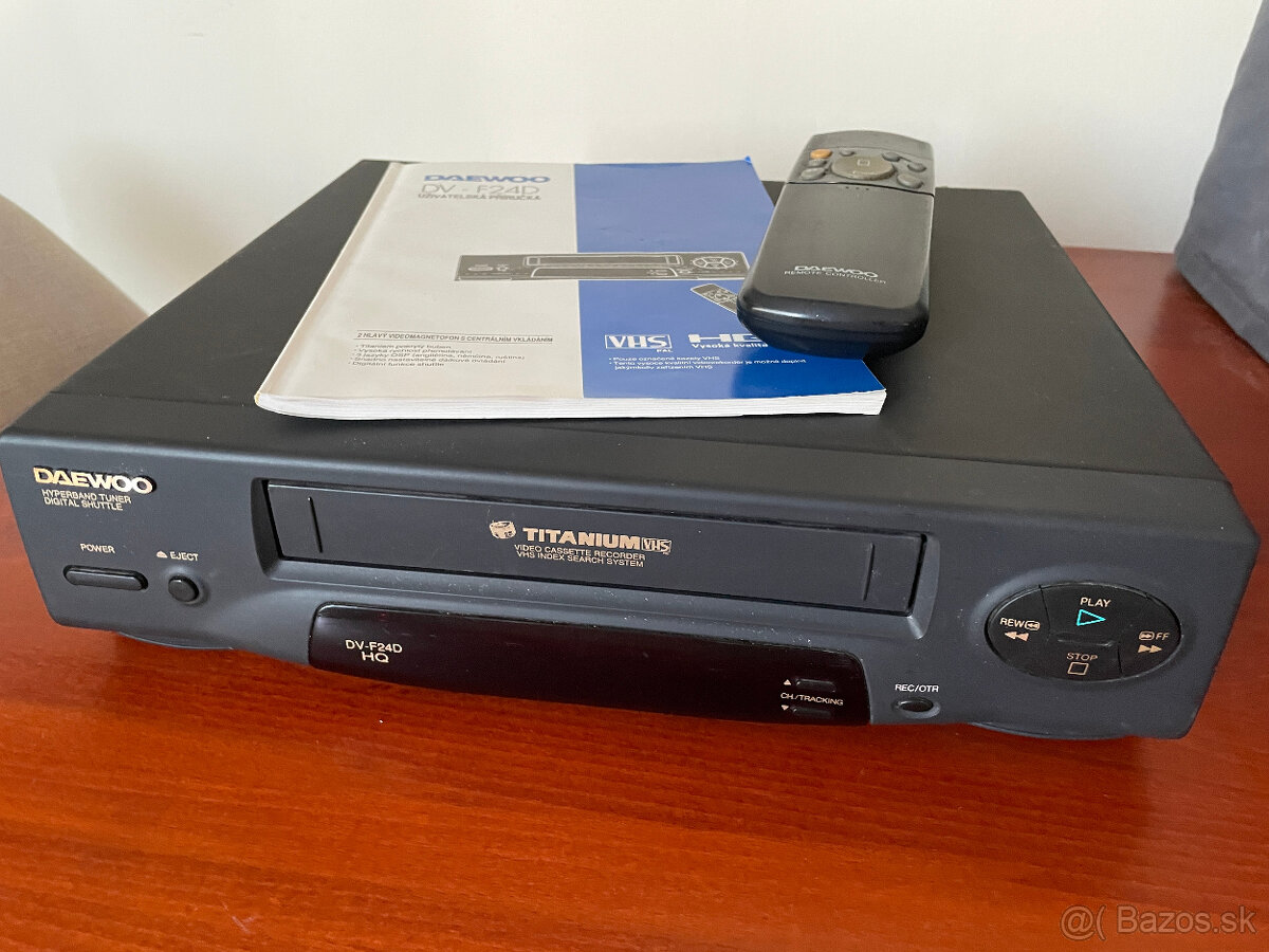 Daewoo DV-F24D VHS videorecorder