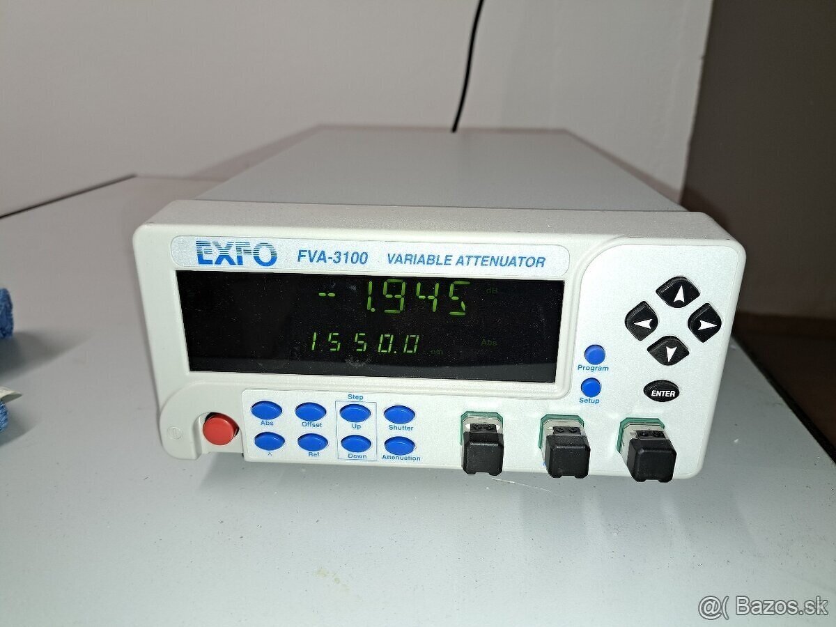 Opticky EXFO. FVA-3100 VARIABLE ATTENUATOR