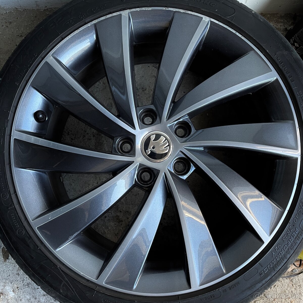 18” alu disky skoda octavia 3RS