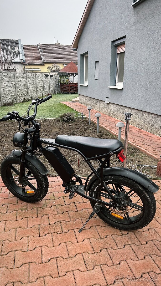 2023 V8 1000W 48v15ah Fatbike elektrický bicykel