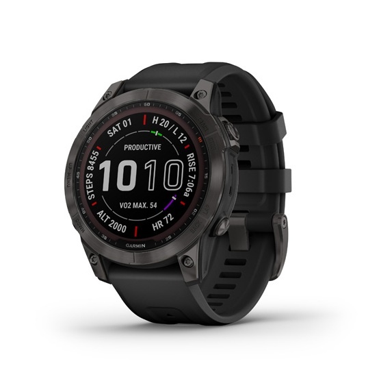 Garmin Fenix 7 Sapphire Solar Titanium