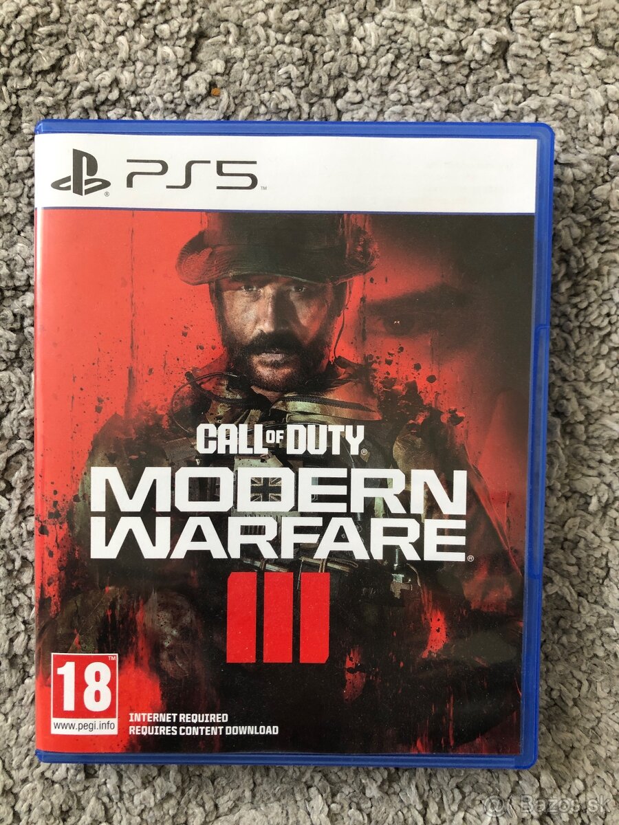 Predam hru COD Modern Warfare III pre PS5