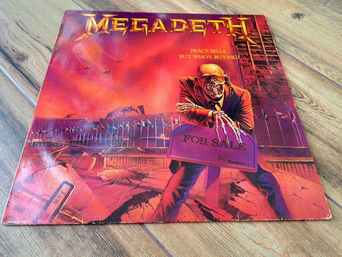 Lp MEGADETH- Peace Sells... but Who's Buying?