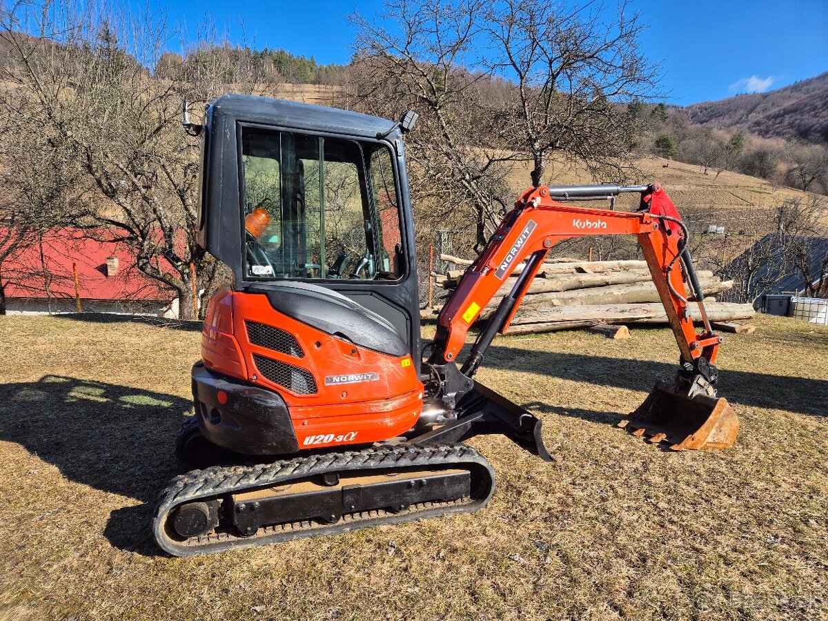 Minibager Kubota U20-3