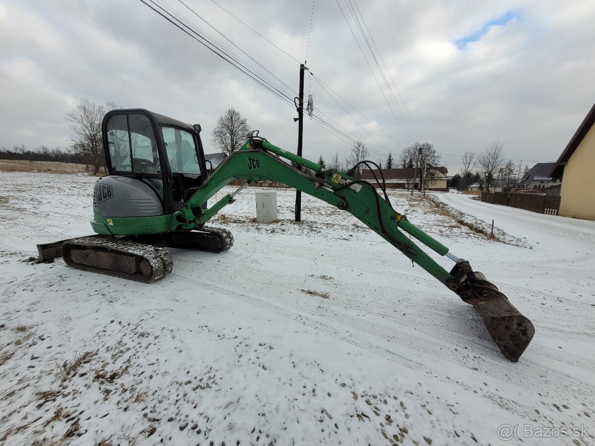 MINIBAGER rýpadlo  bager JCB 8030 8032