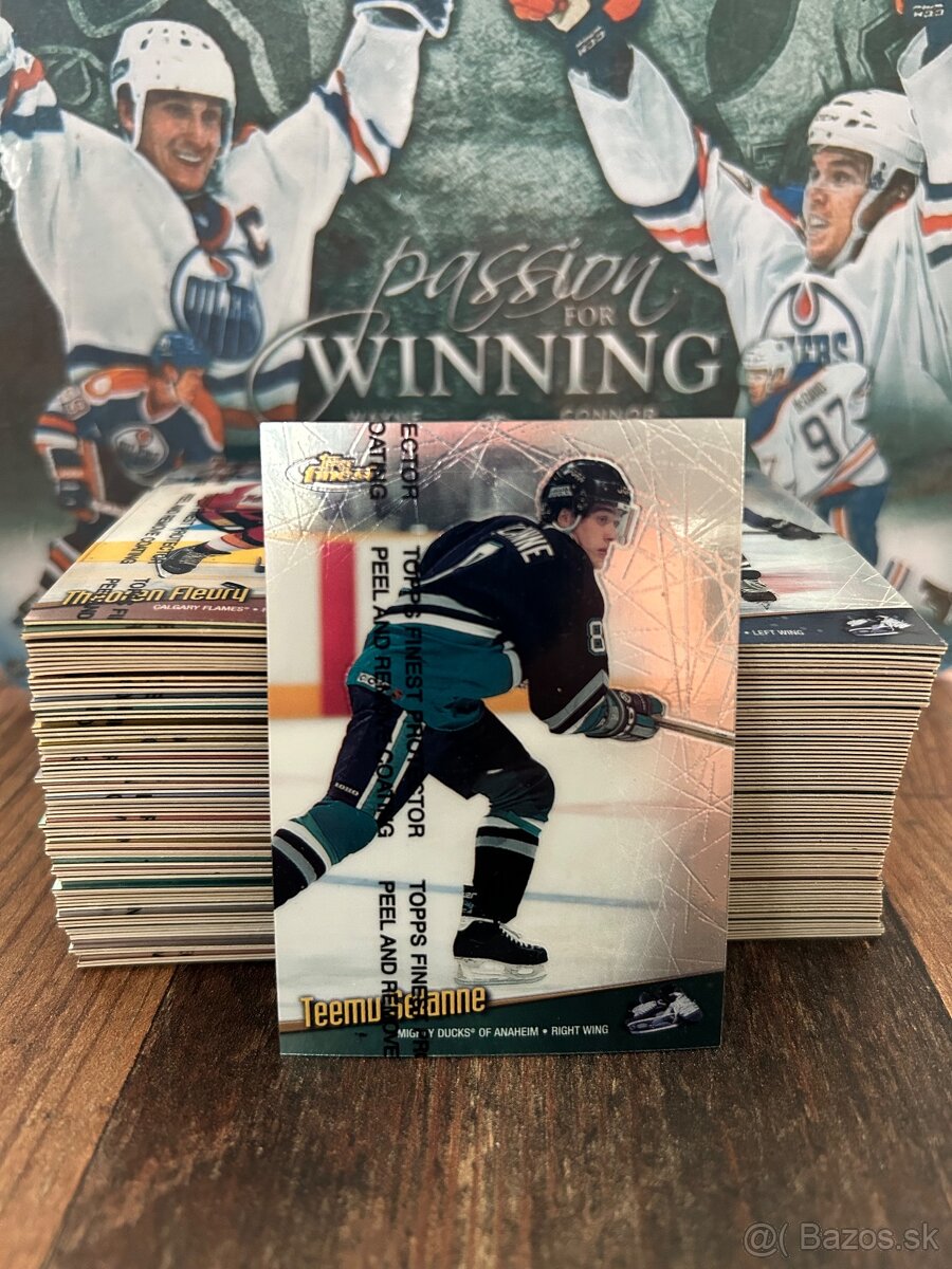 Hokejove kartičky Topps Finest 98/99