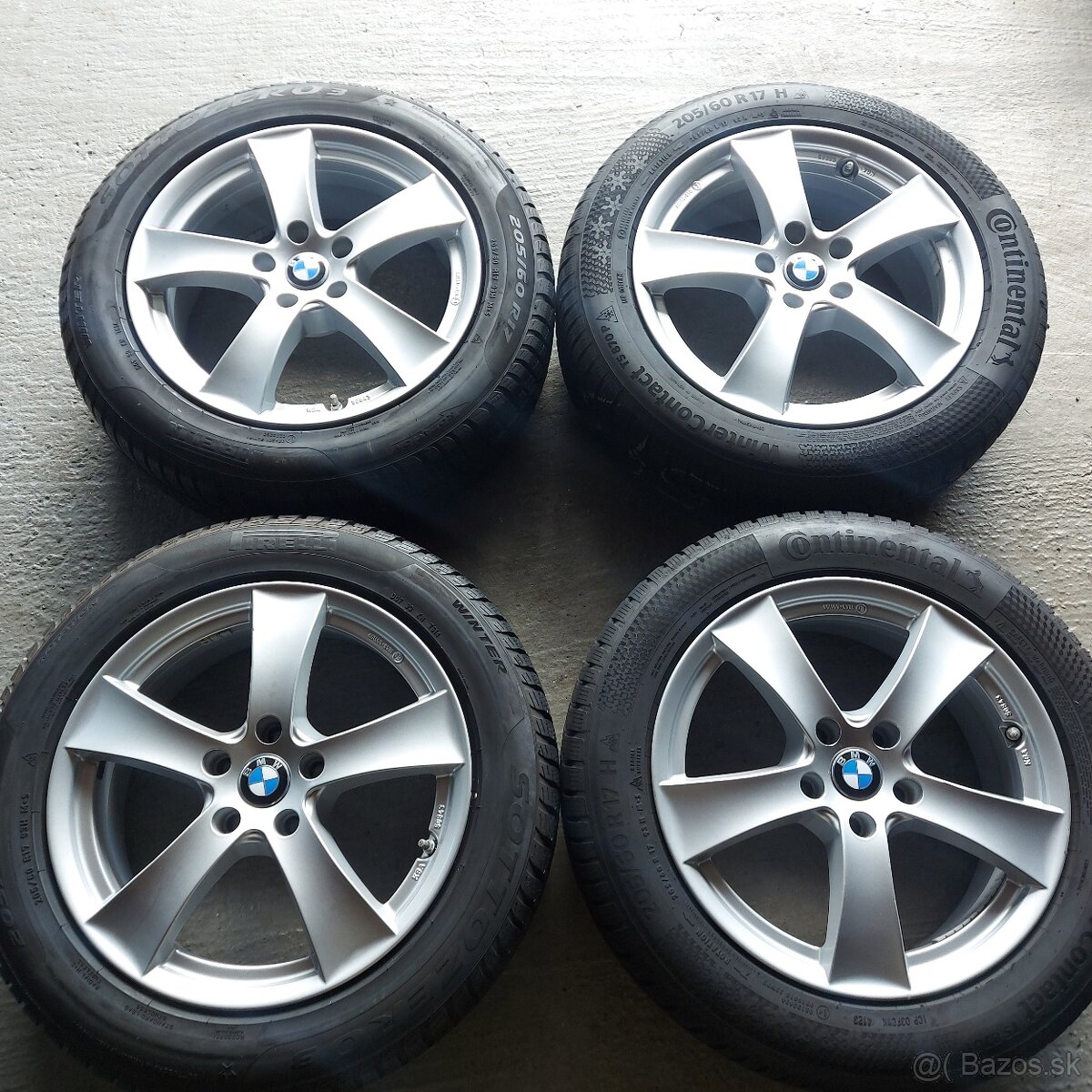 17"Elektróny Dezent 5x112 BMW X1 f48 so senzormi tlaku