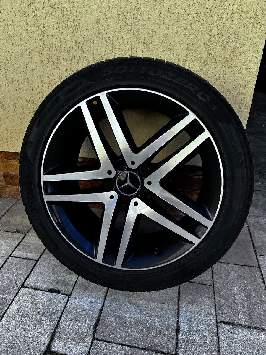 Predám 4x 19" disk + pneu na Mercedes-benz V class