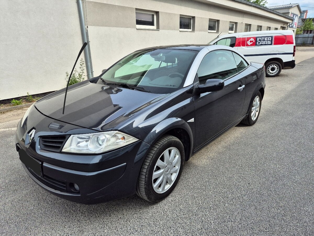 Renault megane cabrio 1,6i dynamique,super stav,odpocet DPH